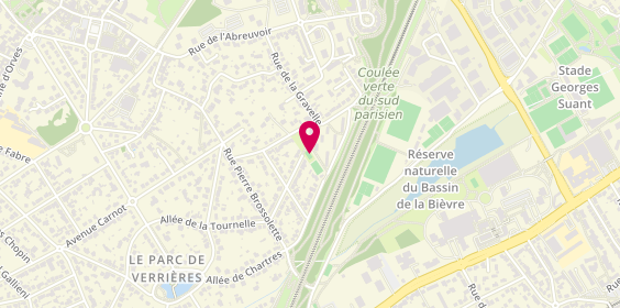 Plan de Renateau CANLER Ariane, 26 Rue de Verdun, 91370 Verrières-le-Buisson