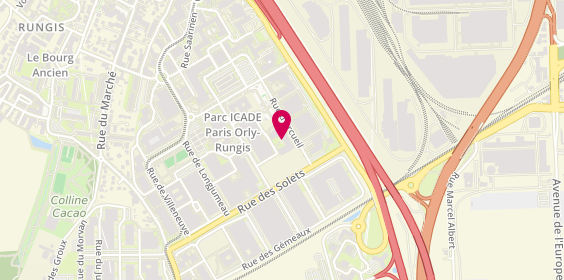 Plan de Adecco, 19 Rue d'Arcueil, 94150 Rungis