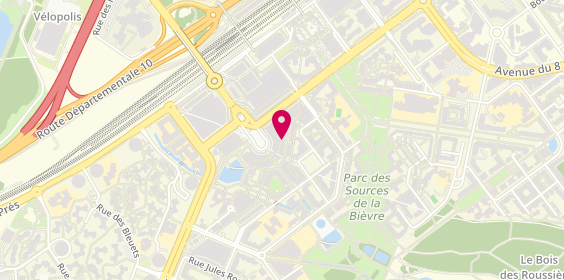 Plan de DERICHEBOURG Intérim et Recrutement, 23 Rue Colbert, 78180 Montigny-le-Bretonneux