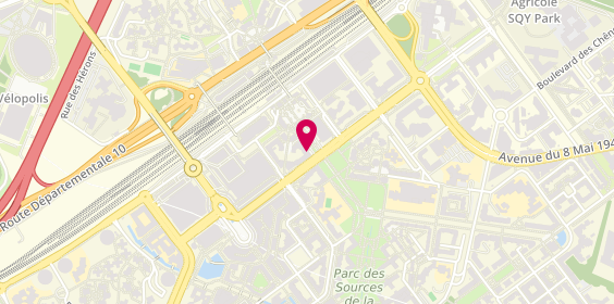 Plan de Actual l'Agencemploi, 24 Ter avenue du Centre, 78180 Montigny-le-Bretonneux