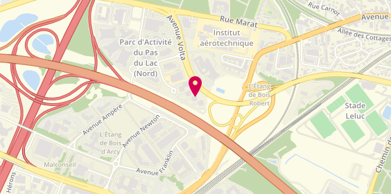 Plan de Novatel France, 3 Rue Michael Faraday, 78390 Montigny-le-Bretonneux