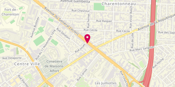 Plan de Proman, 72 avenue du Général-Leclerc, 94700 Maisons-Alfort