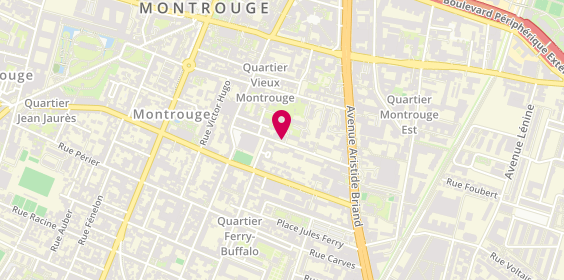 Plan de Distri Intérim, 28 Rue d'Estienne d'Orves, 92120 Montrouge