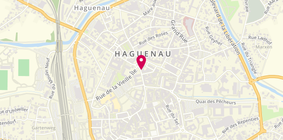 Plan de Gezim Haguenau, 12 Rue du Château, 67500 Haguenau