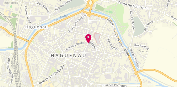 Plan de Ergalis Haguenau, 12 Rue du Puits, 67500 Haguenau