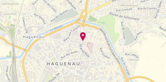 Plan de Triangle Interim Solutions Rh, 200 Grand Rue, 67500 Haguenau