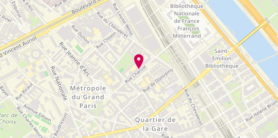 Plan de Travail Temporaire Technique, 22 Rue Charcot, 75013 Paris