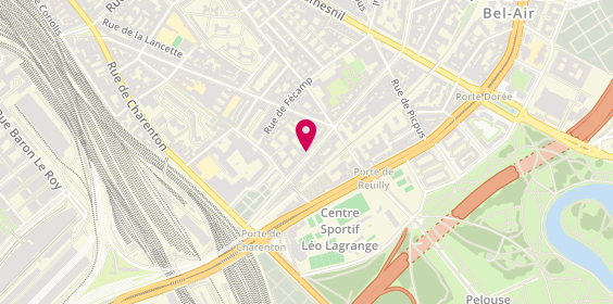 Plan de Sad's Interim, 33 Avenue du General Michel Bizot, 75012 Paris