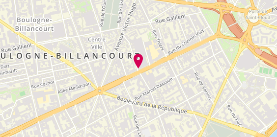 Plan de Adequat Inetrim, 72 avenue Edouard Vaillant, 92100 Boulogne-Billancourt