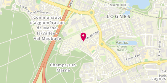 Plan de Espace Etudes / Lc Coach, 13 Rue de la Mairie, 77185 Lognes
