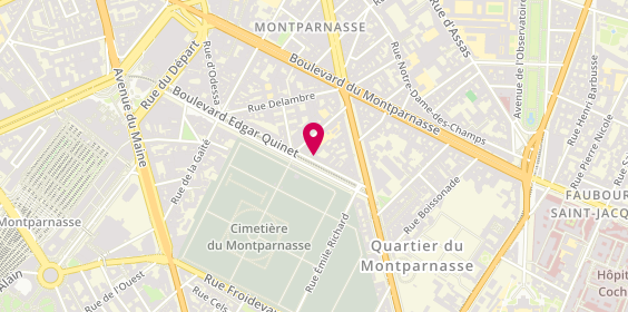 Plan de Aladinoo Group, 22 Boulevard Edgar Quinet, 75014 Paris