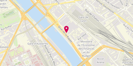Plan de APEC (Association pour l'Emploi des Cadres), 42-52 Quai de la Rapée Immeuble Central Seine - 13ème Étage, 75012 Paris