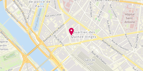 Plan de Manpower, 2 Rue Parrot, 75012 Paris