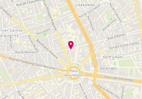 Plan de Jpsi, 96 Rue de Montreuil, 75011 Paris