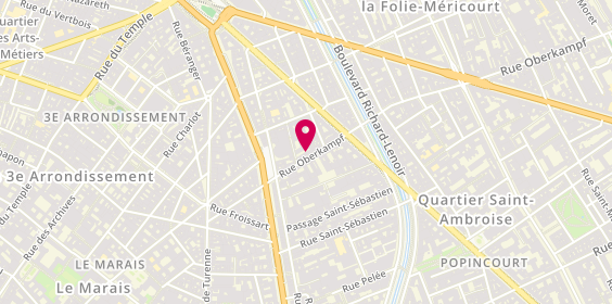 Plan de Teamexpert, 11 Rue Oberkampf, 75011 Paris