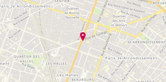 Plan de Samsic Emploi Paris BTP, 70 Boulevard de Sébastopol, 75003 Paris