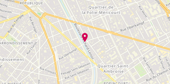 Plan de Mecatrans, 112 Boulevard Richard-Lenoir, 75011 Paris