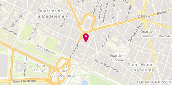 Plan de BEI Recrutement, 414 Rue Saint-Honoré, 75008 Paris
