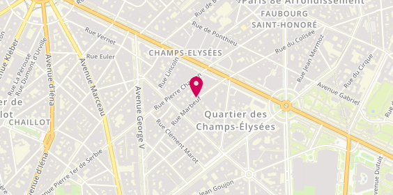 Plan de Groupe Morgan Services, 31 Rue Marbeuf, 75008 Paris
