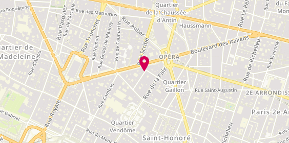 Plan de Start People, 11 Rue Volney, 75002 Paris