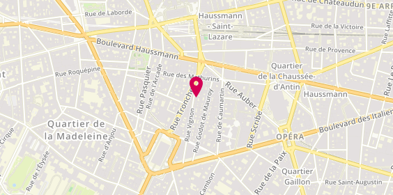 Plan de Dlsi Paris Vignon, 34 Bis Rue Vignon, 75009 Paris