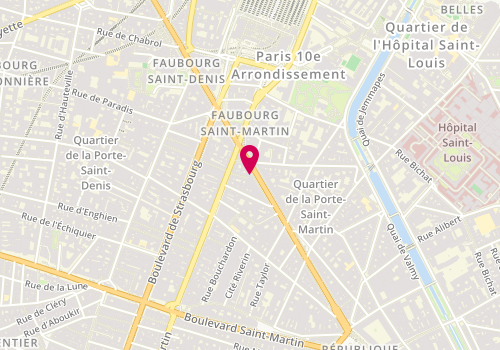 Plan de Proman, 47 Boulevard de Magenta, 75010 Paris