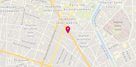 Plan de Proman, 47 boulevard de Magenta, 75010 Paris