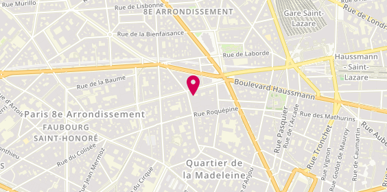 Plan de Batipro Ett, 13 Rue la Boétie, 75008 Paris