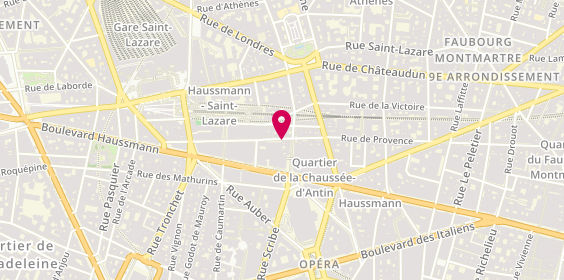 Plan de Groupagora, 20 Rue Joubert, 75009 Paris