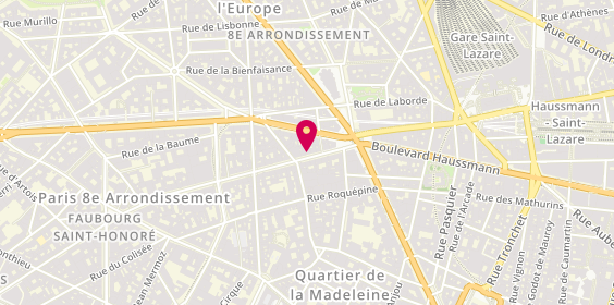 Plan de NeithWork, 10 Rue la Boétie, 75008 Paris