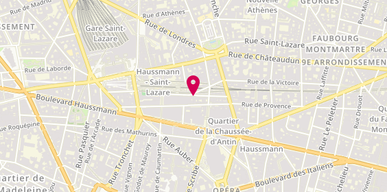 Plan de L F P Emploi, 27 Rue Joubert, 75009 Paris