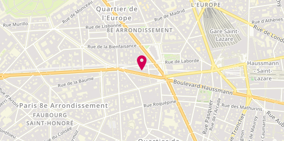 Plan de Gi Group, 124 Boulevard Haussmann, 75008 Paris