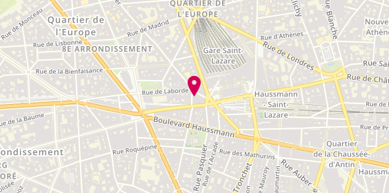 Plan de Mission Intérim Publicité, 2 Rue Joseph Sansboeuf, 75008 Paris