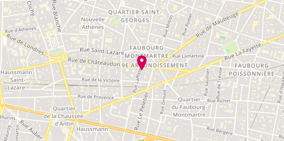 Plan de Les Nouveaux Héritiers, 56 Rue Laffitte, 75009 Paris