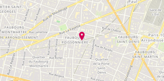 Plan de Carelec Intérim, 54 Rue de Paradis, 75010 Paris