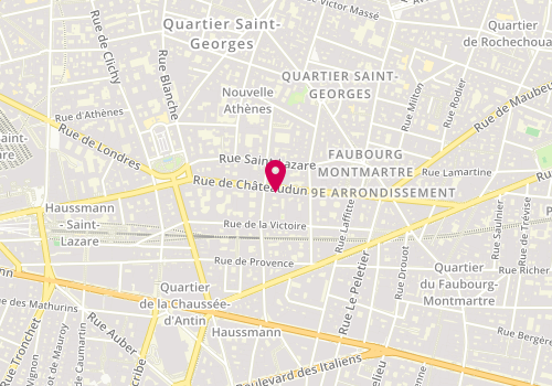 Plan de Vcr, 39 Rue de Châteaudun, 75009 Paris