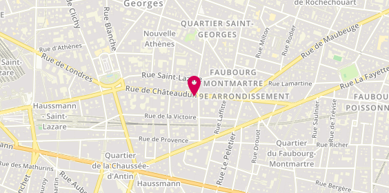 Plan de Comeandwork 31 Châteaudun, 31 Rue de Châteaudun, 75009 Paris