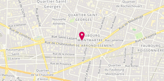 Plan de Partnaire, 7 Rue Saint-Lazare, 75009 Paris