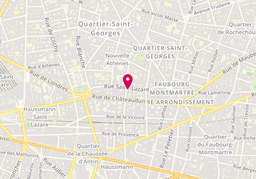 Plan de Randstad Risesmart - Paris, 39 Rue Saint-Lazare, 75009 Paris