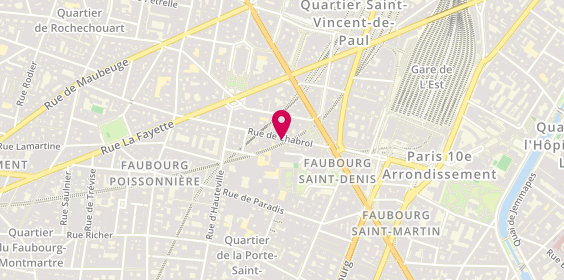 Plan de Horus Interim, 31 Rue de Chabrol, 75010 Paris