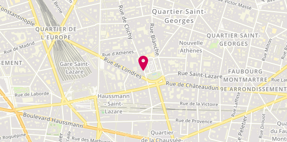 Plan de Skills Rh, 7 Rue Clichy, 75009 Paris