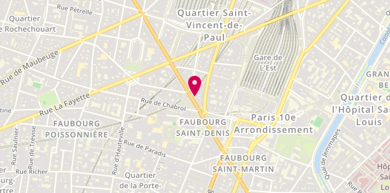 Plan de Dlsi Paris Magenta, 90 Boulevard de Magenta, 75010 Paris