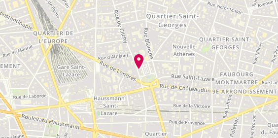 Plan de Comeandwork Trinité, 6 Rue de Clichy, 75009 Paris
