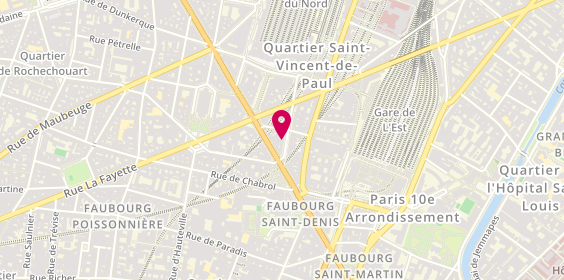 Plan de Partnaire Agence d'Emploi, 15 Rue de Saint-Quentin, 75010 Paris