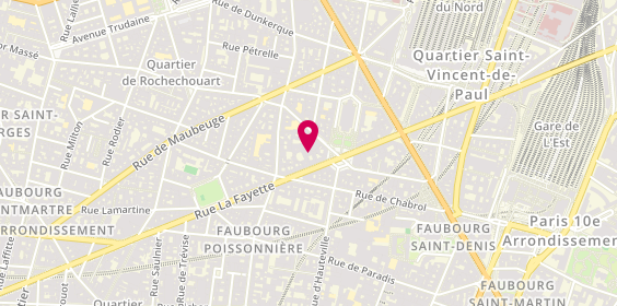 Plan de Comeandwork la Fayette, 105 Rue la Fayette, 75010 Paris