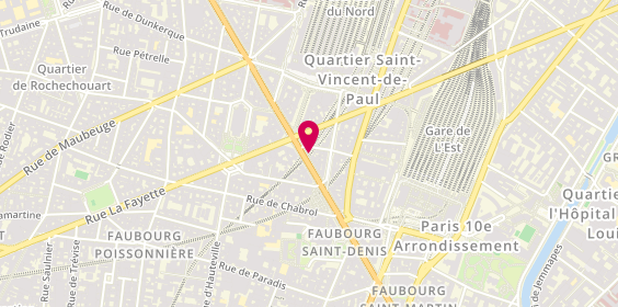 Plan de R2T Bâtiment, 108 Boulevard de Magenta, 75010 Paris