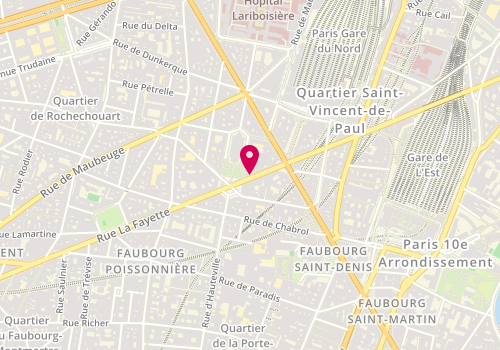 Plan de Proman, 111 Rue la Fayette, 75010 Paris