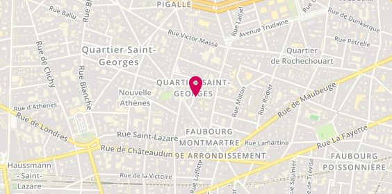 Plan de Adecco, 6 Rue Laferrière, 75009 Paris