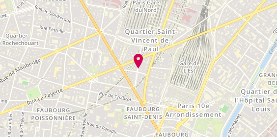 Plan de Accadix, 11 Bis Rue Saint Quentin, 75010 Paris