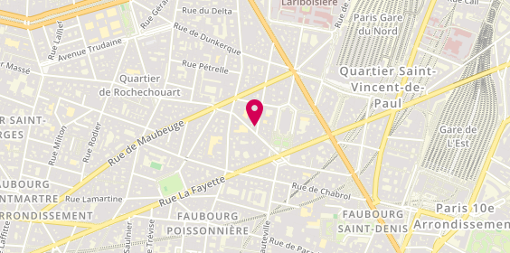 Plan de Groupe Sovitrat, 1 Rue Rocroy, 75010 Paris